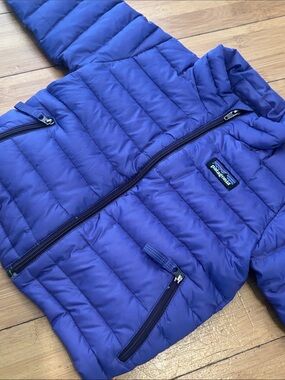 Patagonia Kids Violet Lightweight Down Puffer Jacket